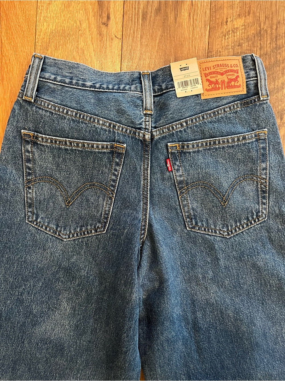 Levi's Blue Denim Jeans- ‘94 Baggy Wide Leg